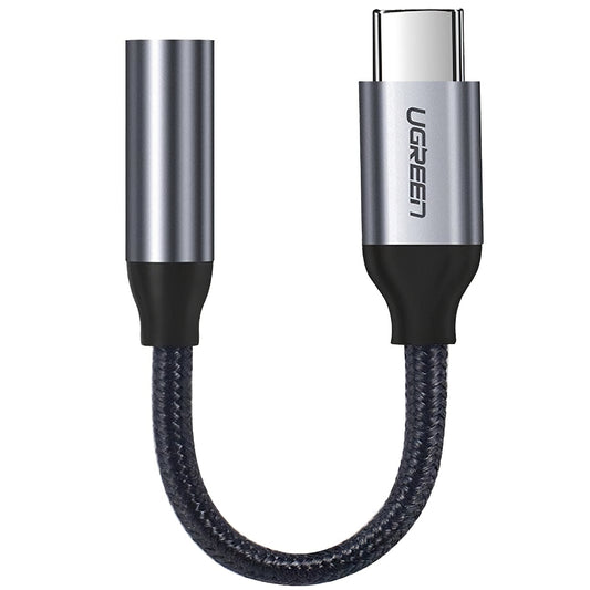 Audioadapteri USB-C - 3.5mm UGREEN AV142, Harmaa