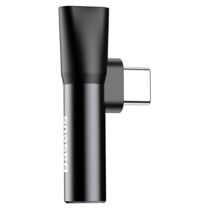 Äänisovitin USB-C - USB-C / 3,5 mm Baseus L41, musta CATL41-01