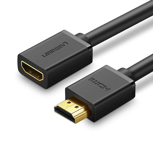 UGREEN HD107 HDMI - HDMI jatkokaapeli, 4K, 2m, Musta