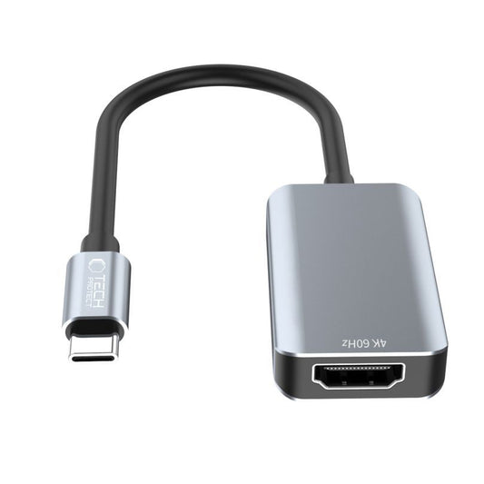USB-C - HDMI Tech-Protect Ultraboost -äänisovitin, Musta