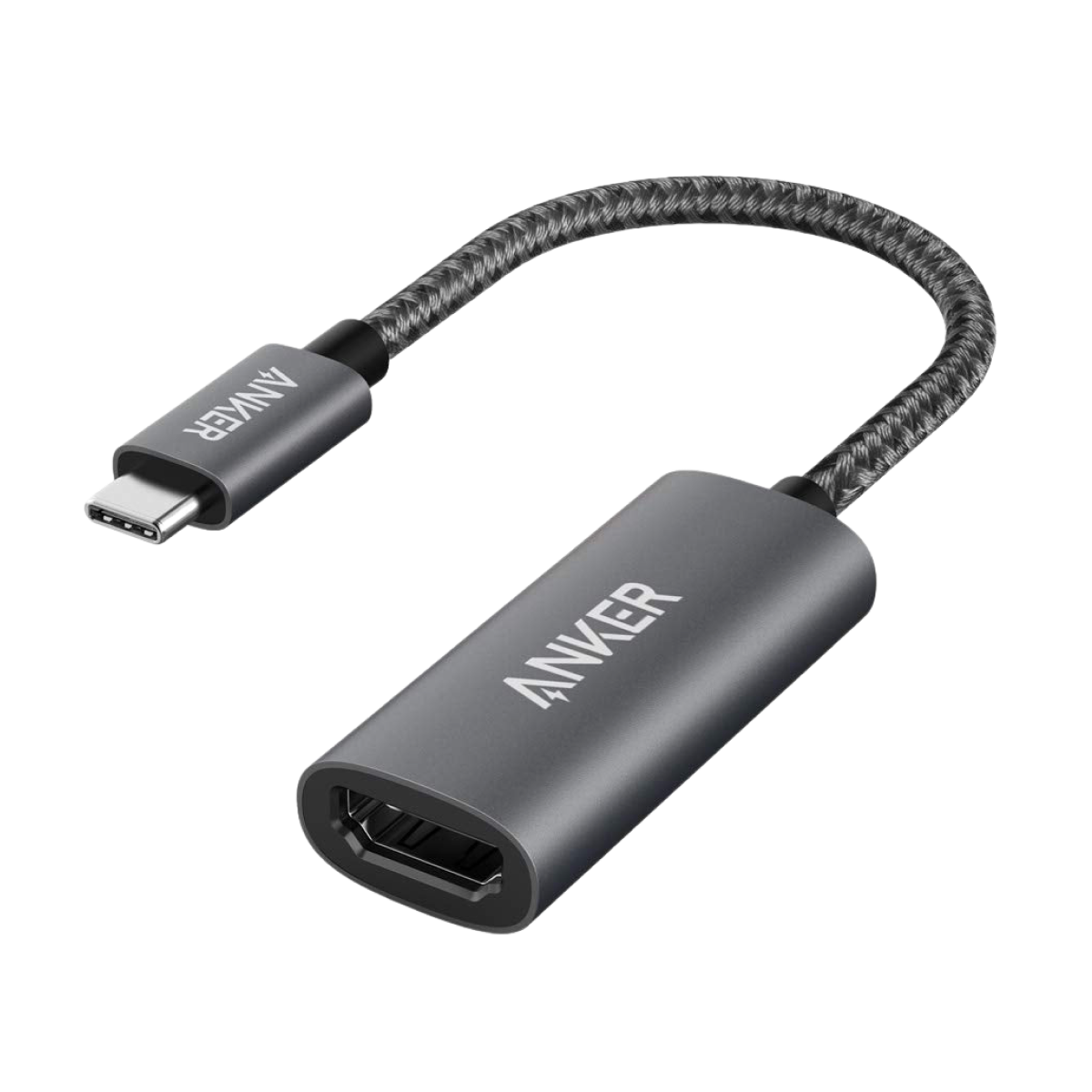 Audio- ja videomuunnin USB-C - HDMI Anker 310, Harmaa A83120A2