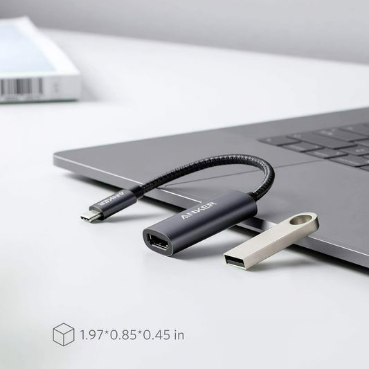 Audio- ja videomuunnin USB-C - HDMI Anker PowerExpand+, Harmaa A83120A1