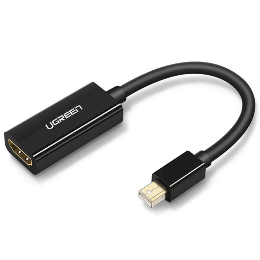 UGREEN MD112 (10461) -videomuunnin, MiniDisplayPort - HDMI, Musta