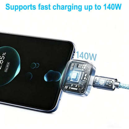 USB-C Auto Disconnect Adapter KUWAJIA KH-51 for Power with Automatic Disconnection and Battery Protection, Silver