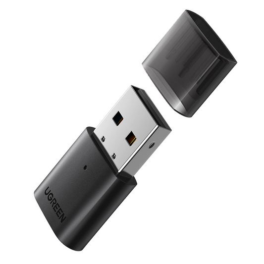 UGREEN CM390 (80889) USB Bluetooth -sovitin, uusi versio, musta
