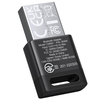 UGREEN CM591 (35995) USB Bluetooth Adapter, Black
