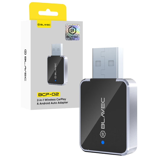 Langaton Carplay / Android Auto -sovitin Blavec BCP-02 Apple iPhone / Android -sarjalle
