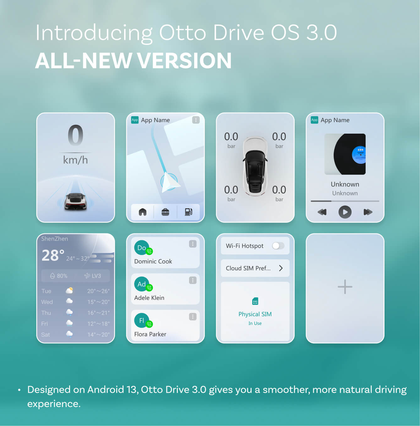 Langaton Carplay / Android Auto -sovitin Ottocast OttoAibox P3 Pro Apple iPhone / Android -sarjalle PCS61-T