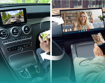 Langaton Carplay / Android Auto -sovitin Ottocast OttoAibox P3 Pro Apple iPhone / Android -sarjalle PCS61-T