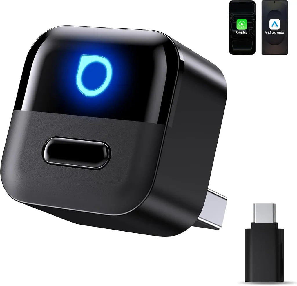 Langaton Carplay / Android Auto -sovitin Ottocast Mini Pico Style A Apple iPhone / Android -sarjalle CA525-T