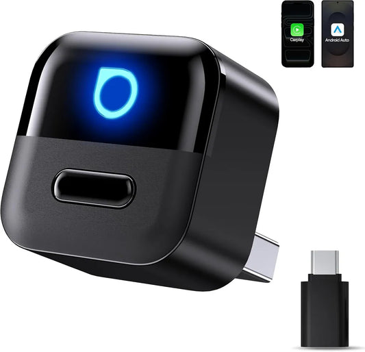 Langaton Carplay / Android Auto -sovitin Ottocast Mini Pico Style A Apple iPhone / Android -sarjalle CA525-T