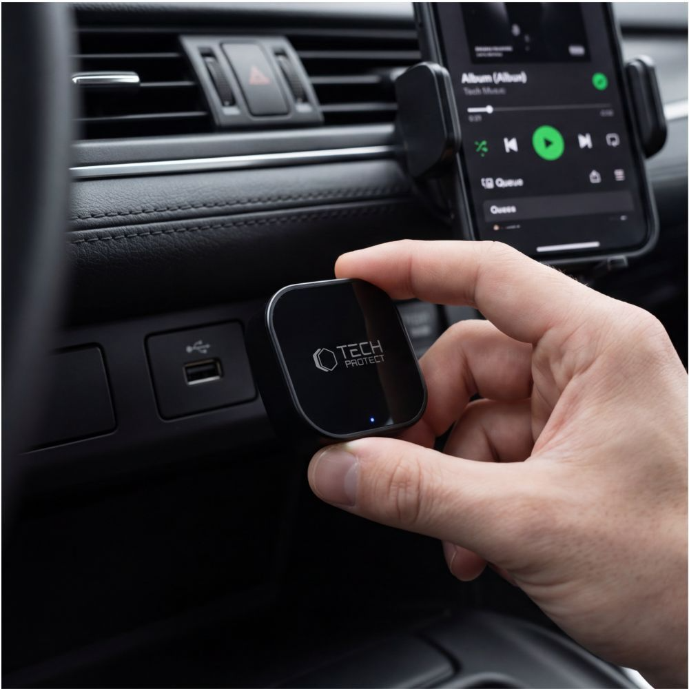 Tech-Protect UltraBoost CA01 langaton Carplay / Android Auto -sovitin Apple iPhone / Android -sarjalle