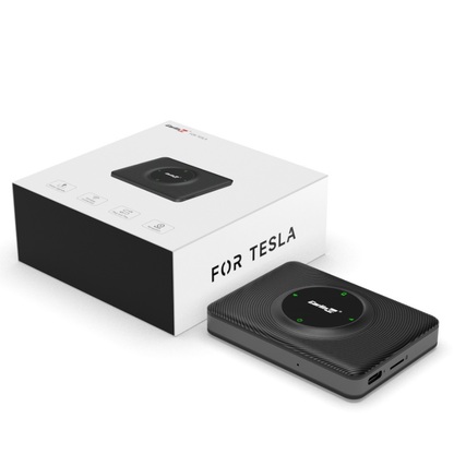 Carplay / Android Auto Wireless Carlinkit -sovitin, yhteensopiva Tesla Model 3 / X / Y / S kanssa Apple iPhone / Android -sarjalle CPC200-T2C