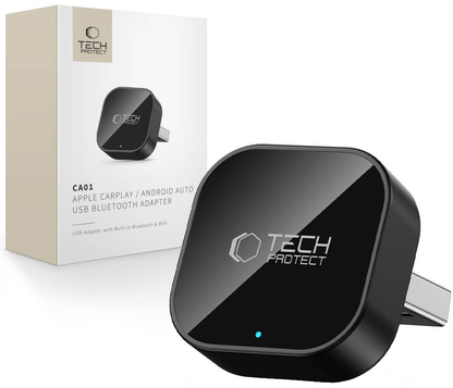 Tech-Protect UltraBoost CA01 langaton Carplay / Android Auto -sovitin Apple iPhone / Android -sarjalle