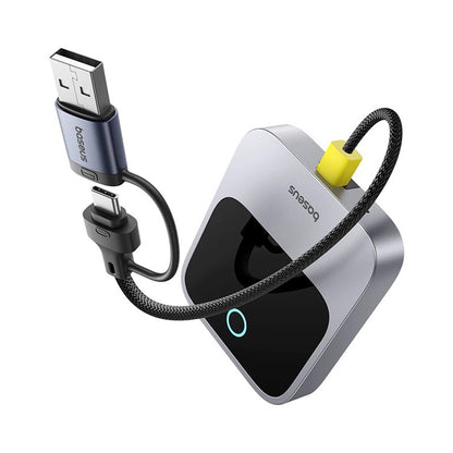 Baseus PrimeTrip langaton Carplay-sovitin Apple iPhone -sarjalle, uudelleen pakattu C10745100813-00