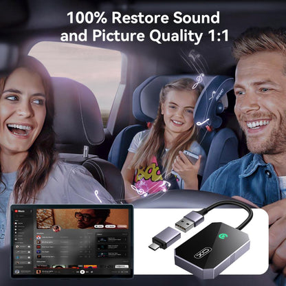 Langaton Carplay-sovitin XO Design CZ016 Apple iPhone -sarjalle