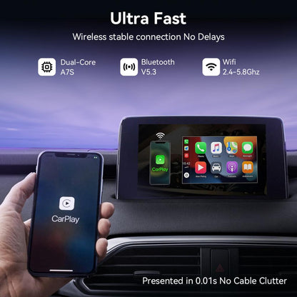 Langaton Carplay-sovitin XO Design CZ016 Apple iPhone -sarjalle