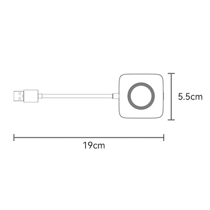 Langaton Carplay-sovitin Yesido KM23 Apple iPhone -sarjalle