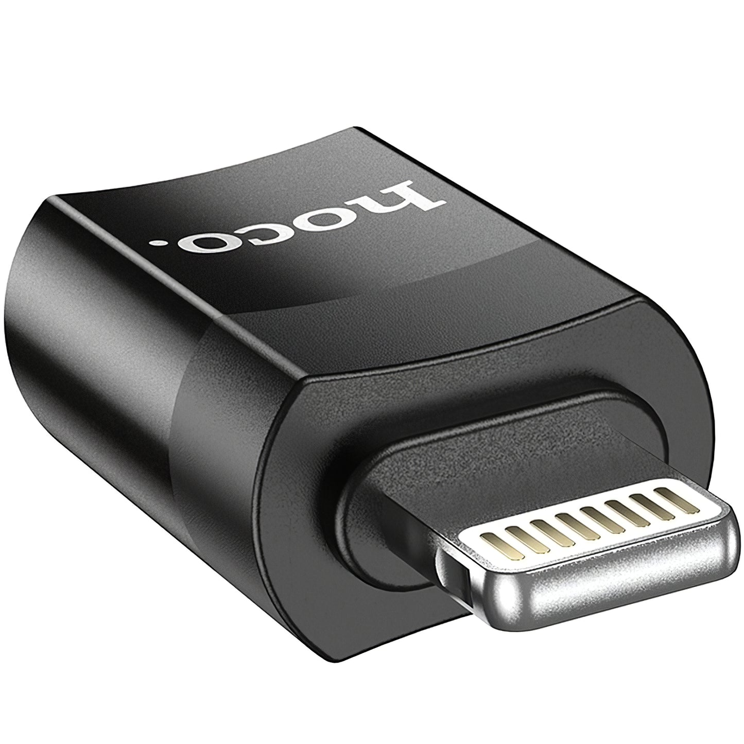 Tieto- ja lataussovitin USB-C - Lightning HOCO UA17, musta 