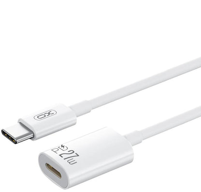 USB-C - Lightning -tiedonsiirto- ja latausadapteri XO Design NB-R268A, Valkoinen