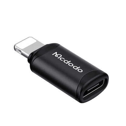 USB-C - Lightning McDodo OT-7680 -data- ja latausadapteri, Musta