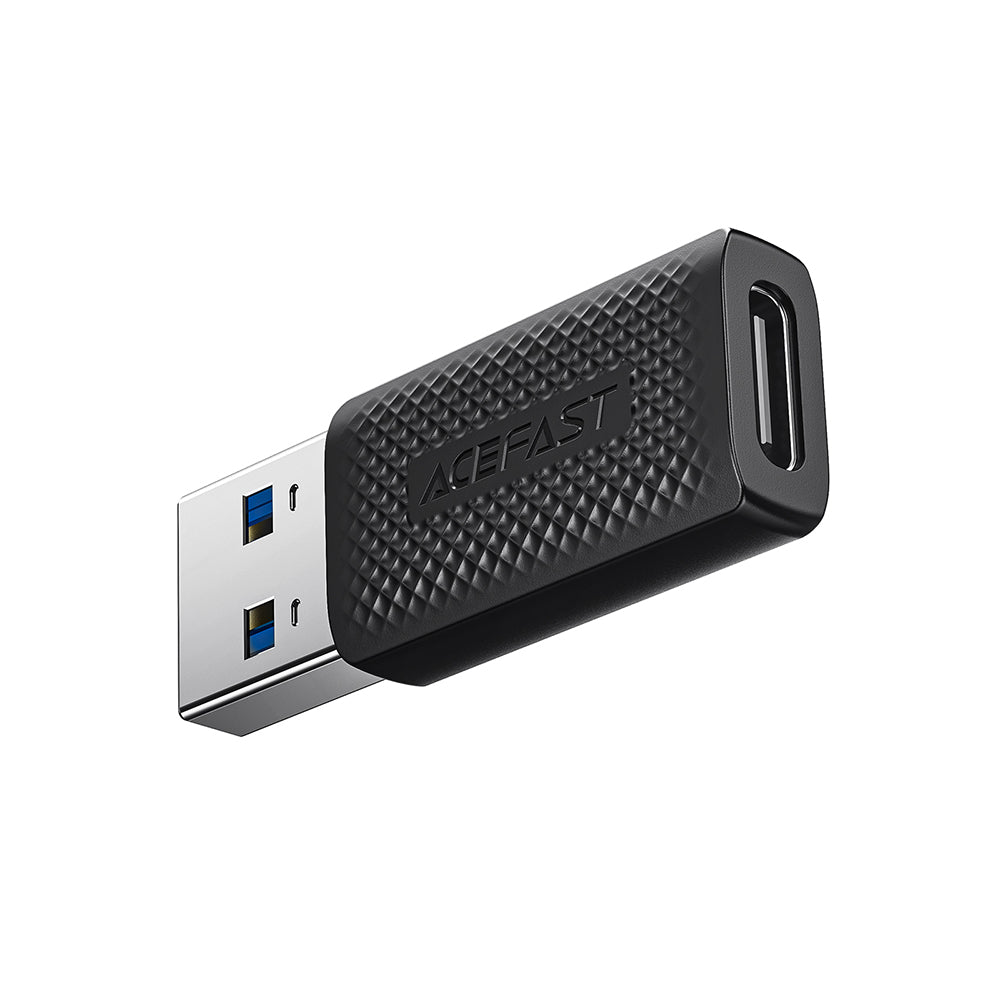 USB-C to USB-A Data and Charging Adapter Acefast J2, Black