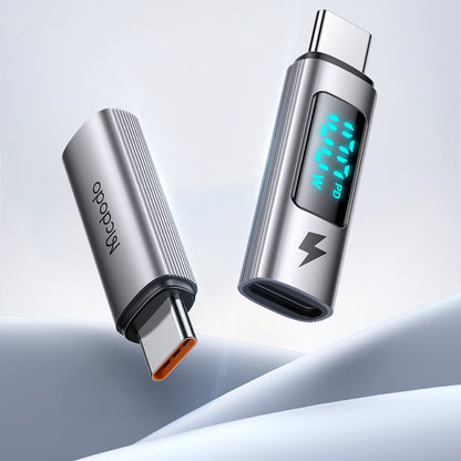 USB-C - USB-C McDodo OT-6090 Wales Display -data- ja latausadapteri, Musta