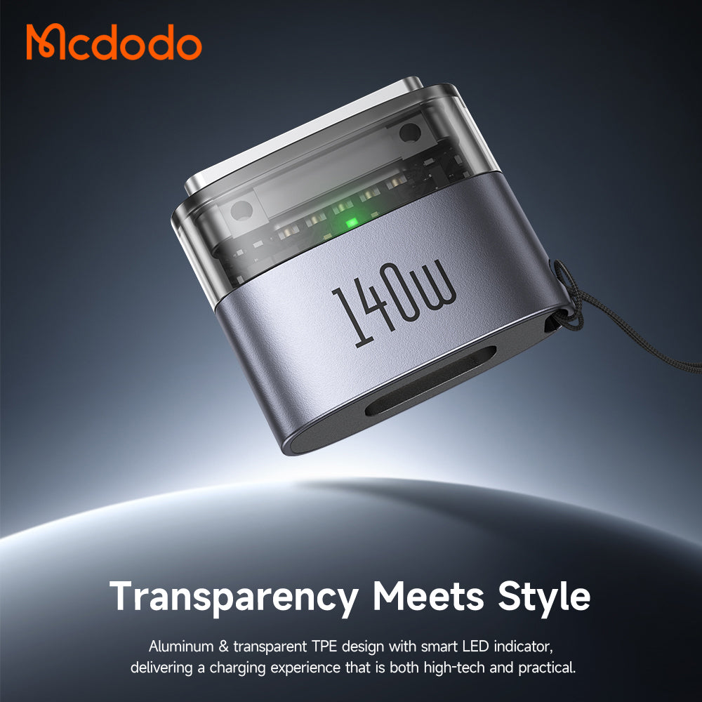USB-C-latausadapteri - MagSafe 3 McDodo OT-8850, Musta