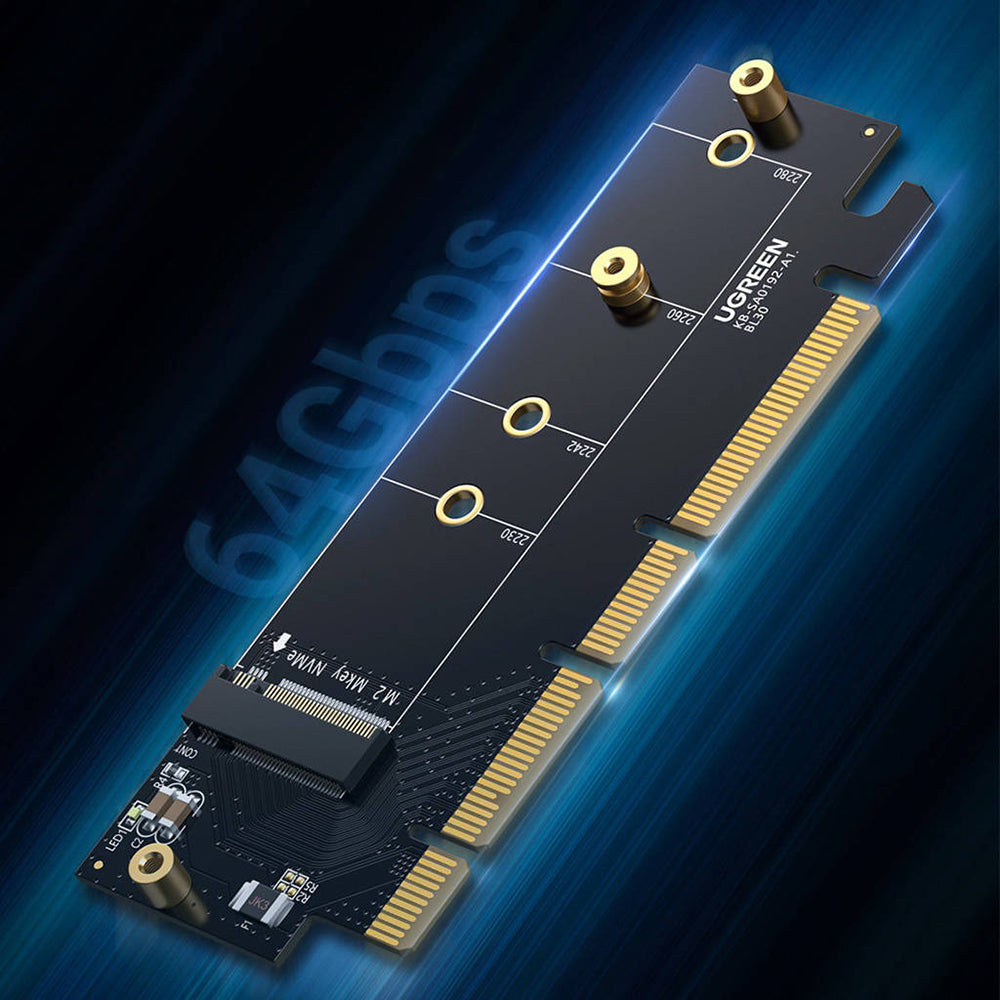 SSD-sovitin UGREEN CM465 (30715), NVMe M.2 - PCIe 4.0 X4