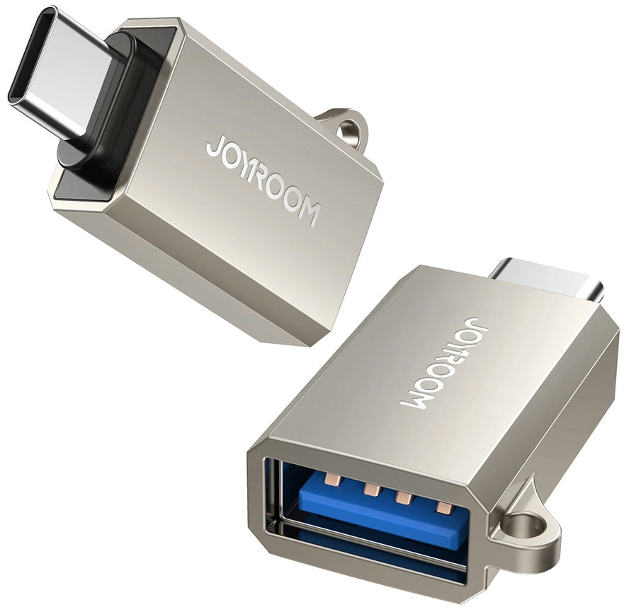OTG-sovitin USB-C - USB-A Joyroom S-H151, Hopea