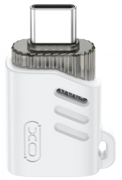 OTG USB-C to USB-A Adapter XO Design NB256B, White