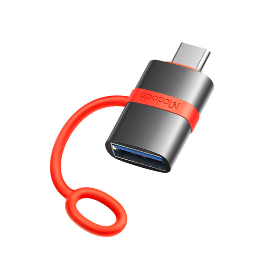 OTG-sovitin USB-C - USB-A McDodo OT-3810, Harmaa