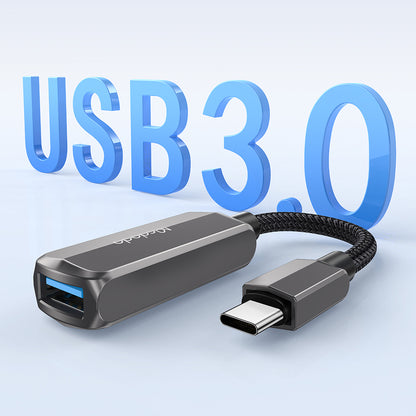 OTG-sovitin USB-C - USB-A / USB-C McDodo CA-2830, Harmaa