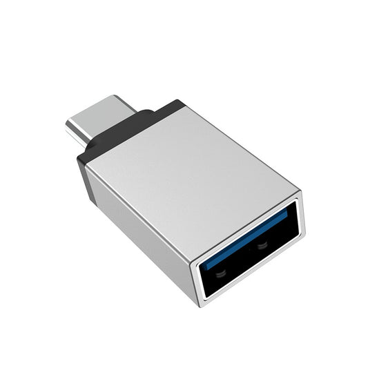 OTG USB-A - USB-C -sovitin Borofone BV3, hopea