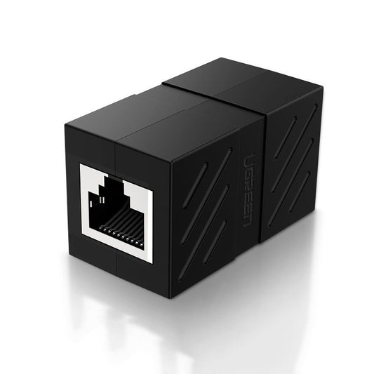 UGREEN NW114 -verkkoadapteri, RJ45 - RJ45, Musta