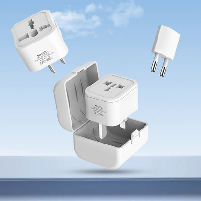 Adaptor Retea Yesido MC25 Travel CN/ US / EU / UK, Valkoinen