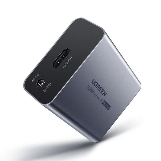 UGREEN CM455 -videomuunnin (20519EU), HDMI - RJ45, 1080P, harmaa