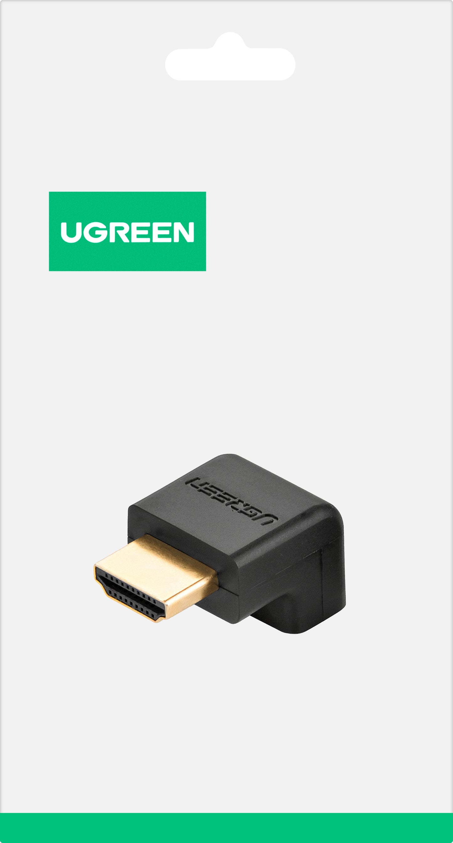 UGREEN HD112 Down Angle -videomuunnin, HDMI - HDMI, 4K, Musta