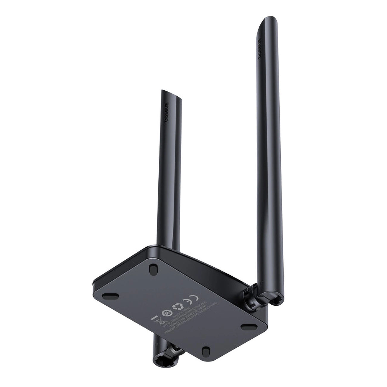 Baseus FastJoy langaton sovitin, kaksikaistainen, Wi-Fi 6, 1300Mbps, musta B01317600111-05 