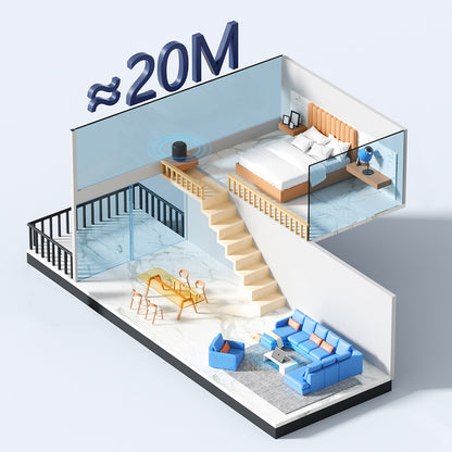 Langaton adapteri McDodo OT-1580, Musta