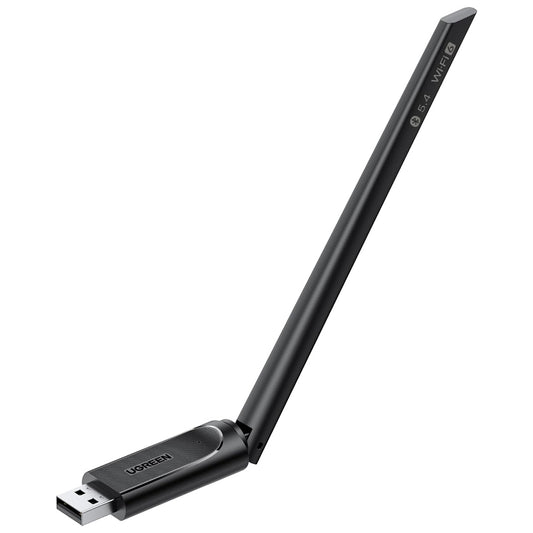 UGREEN AX900 (75109) langaton sovitin, Dual Band, Wi-Fi 6, 600Mbps, Musta