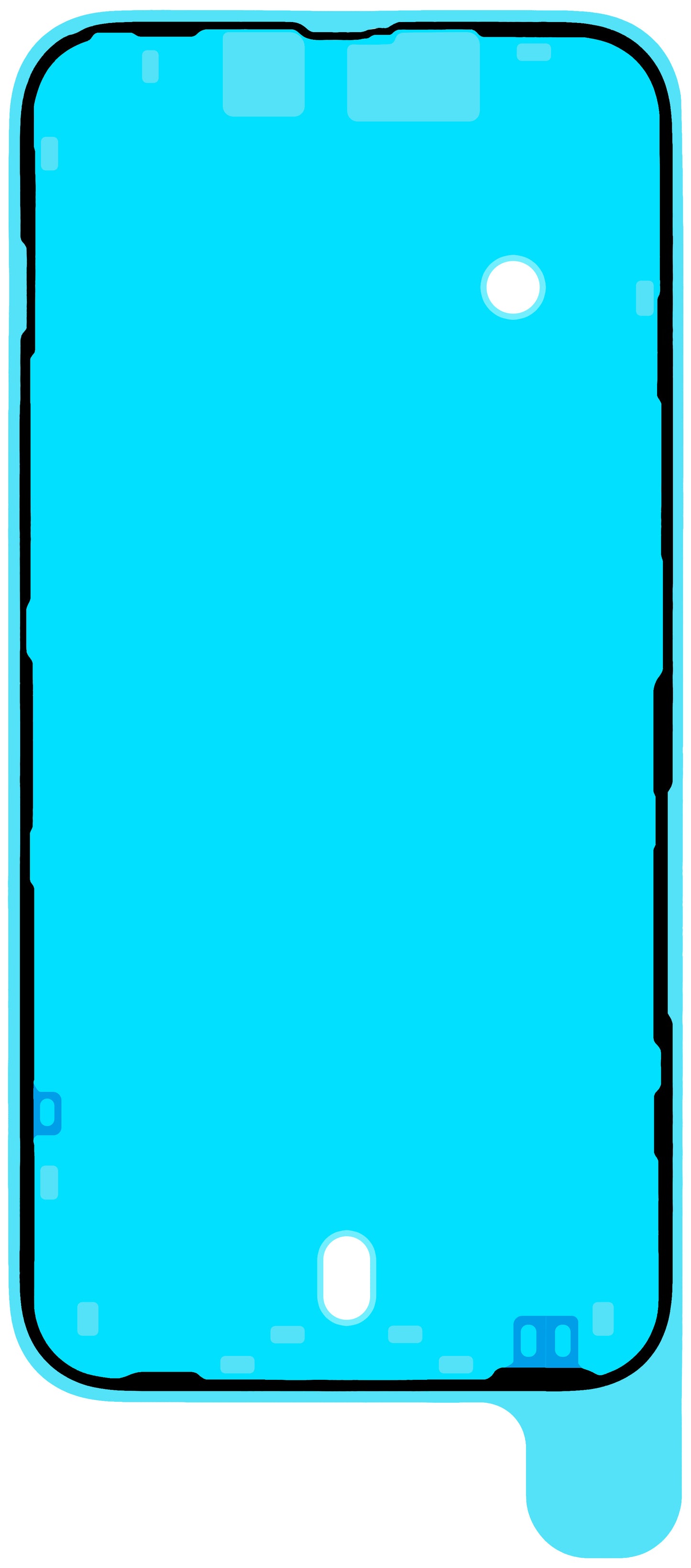 Apple iPhone 14 Plus akun kansi liima, Service Pack 923-08092