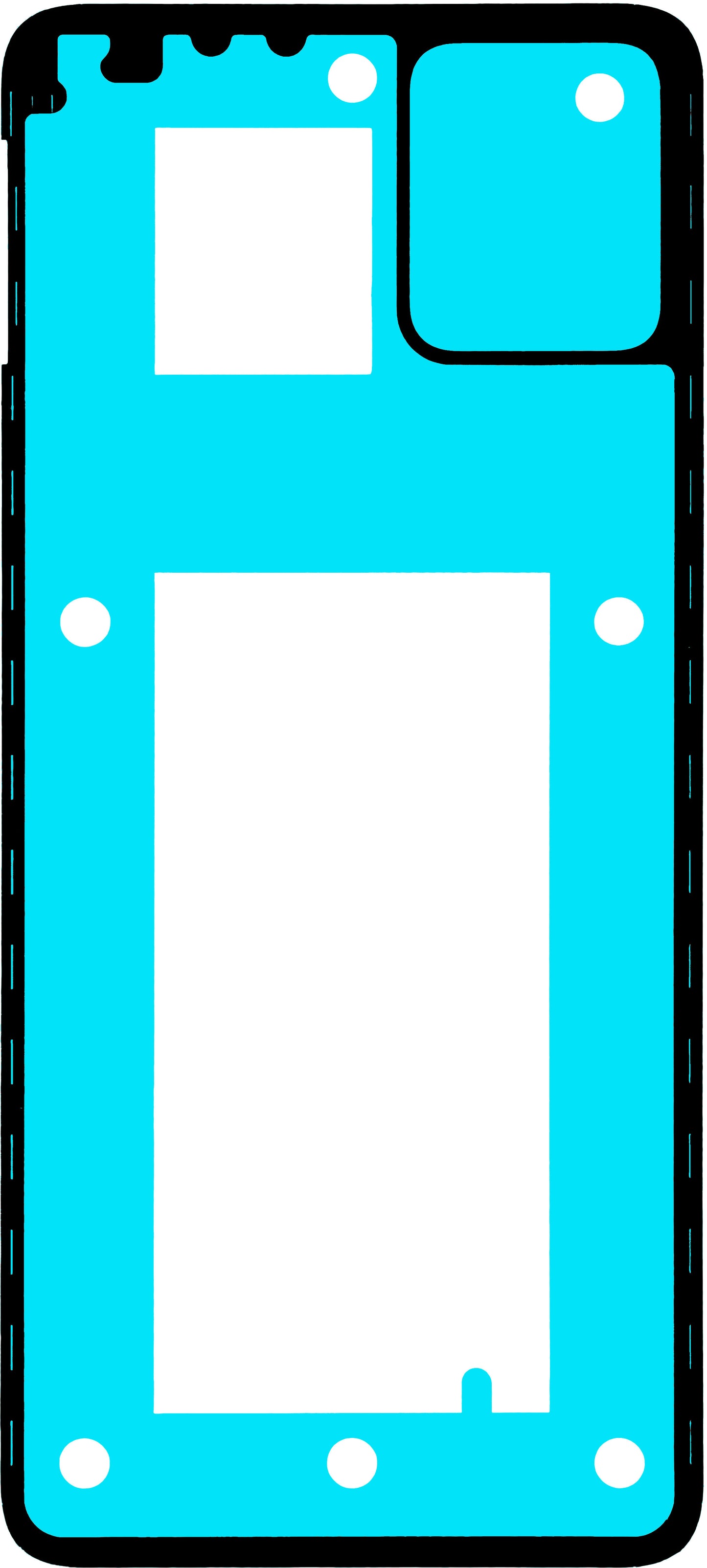 Liima Akkukotelon Motorola Moto G32, Service Pack 5D78C21144