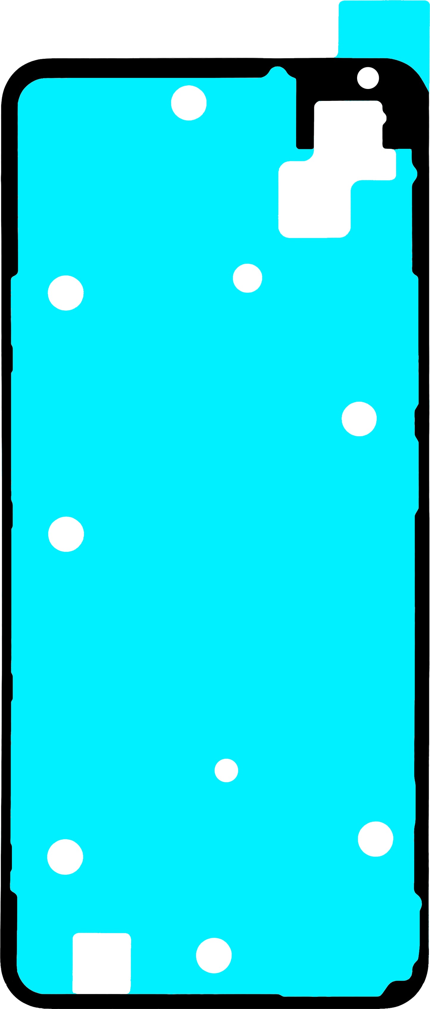 Realme Note 70T Akkukannen Liima, Service Pack 612717000818