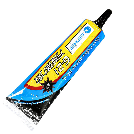 Sunshine G-21 nestemäinen liima, 50 ml, musta