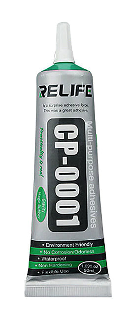 Relife CP-0001 nestemäinen liima, 50 ml, läpinäkyvä