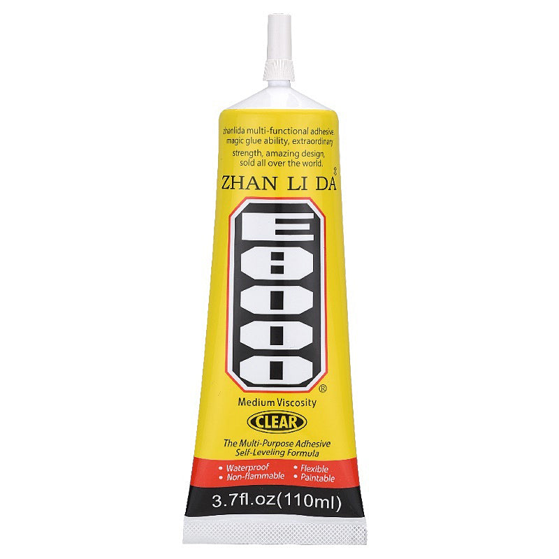 Zhanlida E-8000 nestemäinen liima, 110ml, Läpinäkyvä