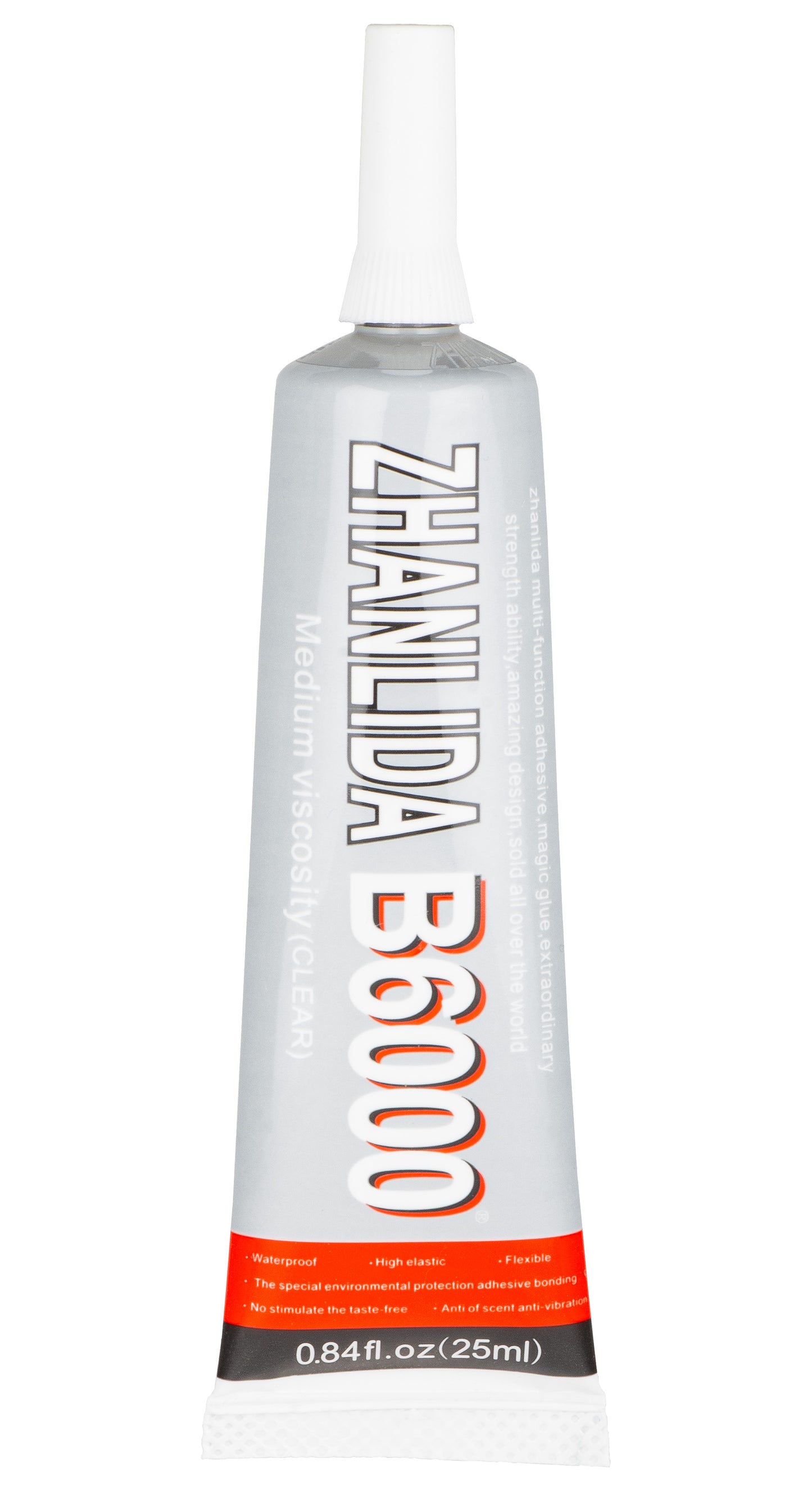 Zhanlida B-6000 nestemäinen liima, 25ml, Läpinäkyvä