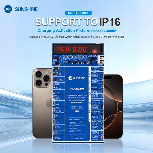 Sunshine SS-916 Ultra -virtalähde Apple iPhone / Android -sarjoille