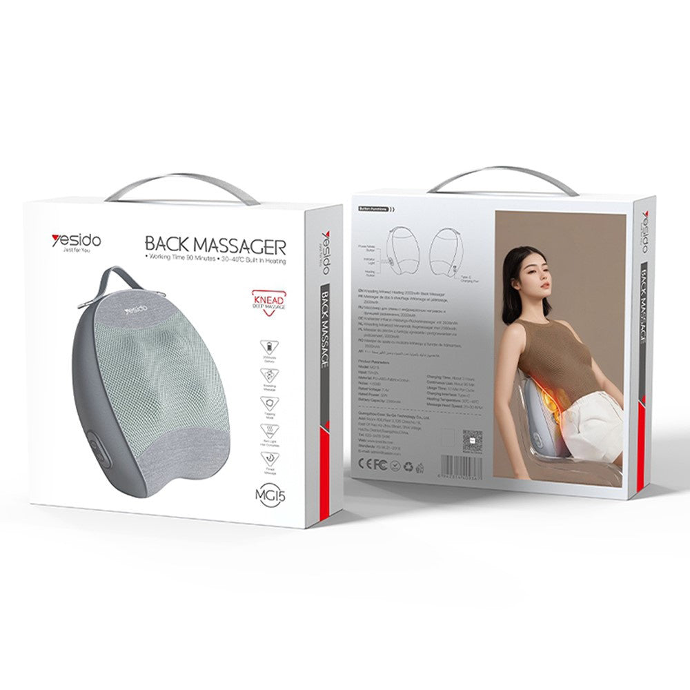 Yesido MG15 Back Massage Device, Gray